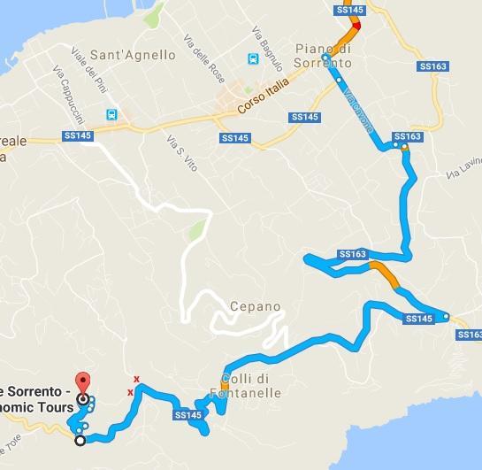 Agriturismo Primaluce Sorrento Exteriör bild
